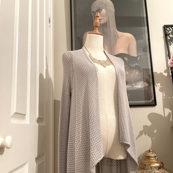 Witchery Silver grey knit cardigan. AU Size S - Picture 2 of 12